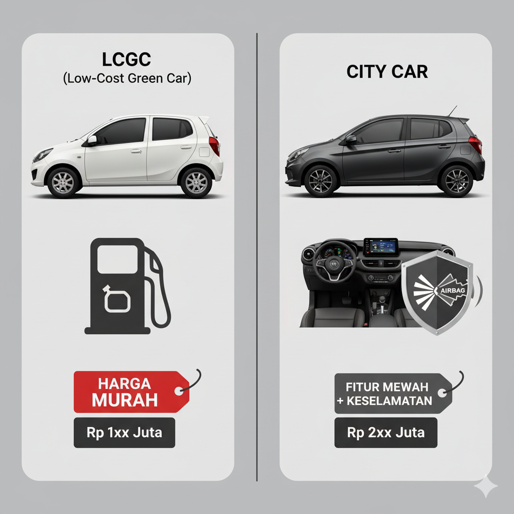 LCGC vs City Car: Mana Pilihan Rasional?