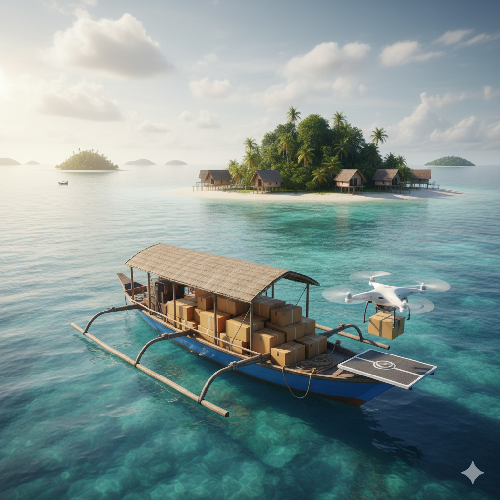 Tantangan Logistik Last-Mile di Negara Kepulauan.